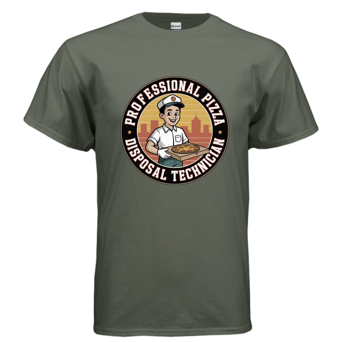 MILITARY GREEN - FRONT