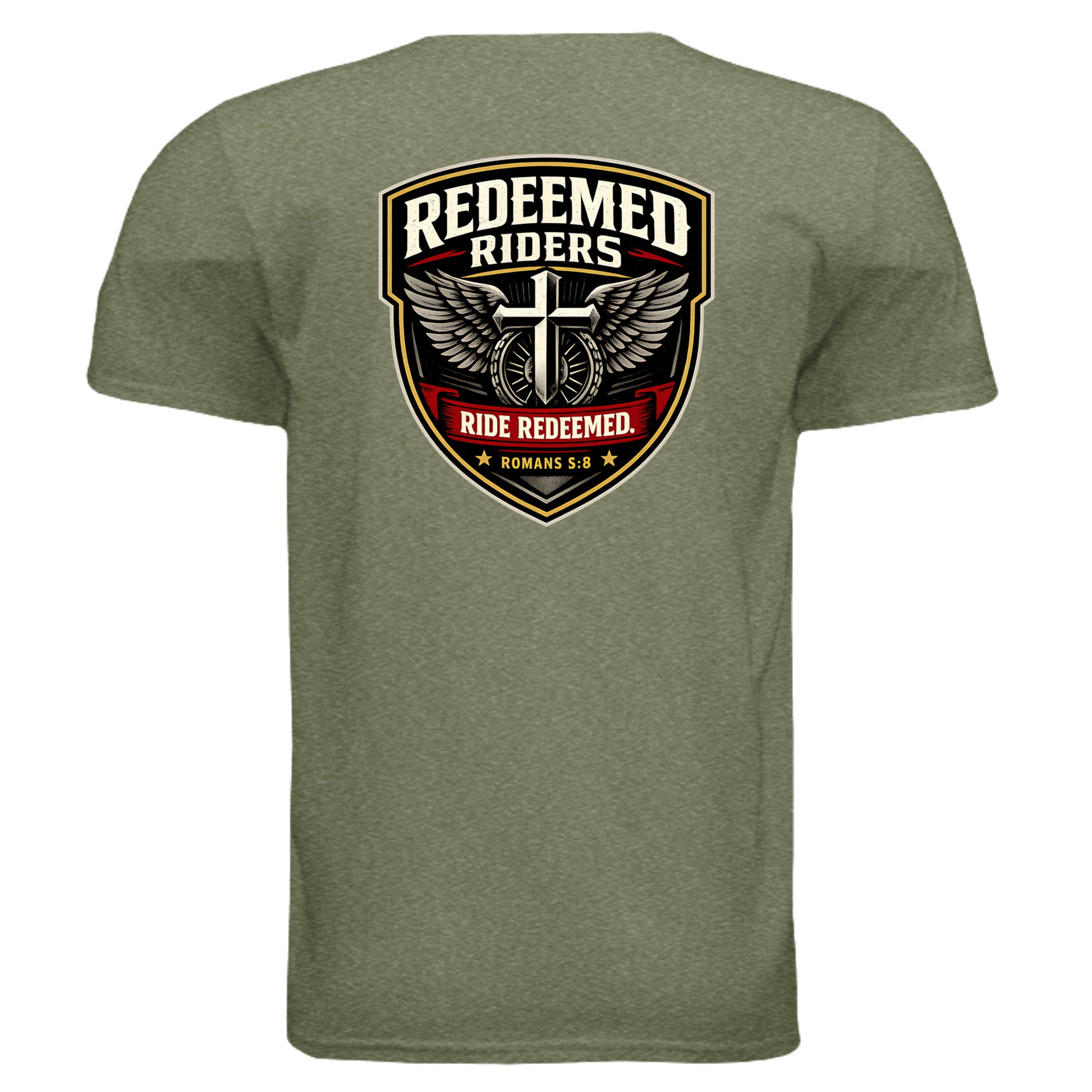 HEATHER MILITARY GREEN - G640 - BACK